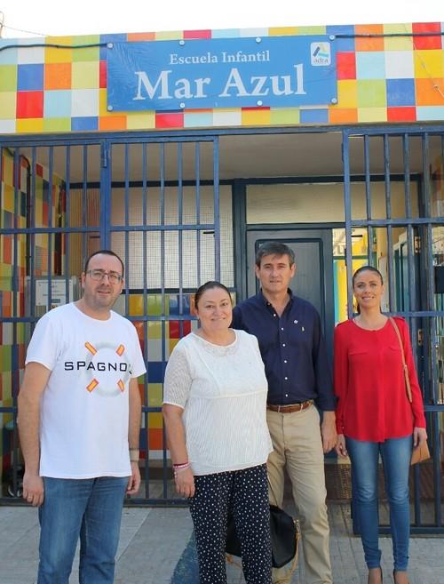 El alcalde de Adra señala la apuesta por la conciliación de la Escuela Infantil Municipal