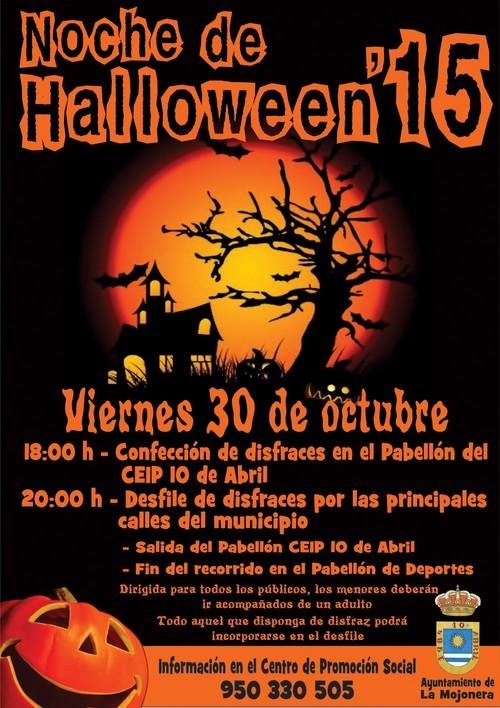 La Mojonera prepara la noche de Halloween con disfraces y un pasacalles para los niños