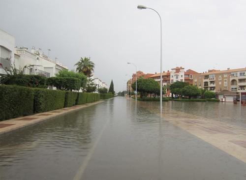 IU recupera su propuesta para un Plan Municipal contra las inundaciones en Roquetas