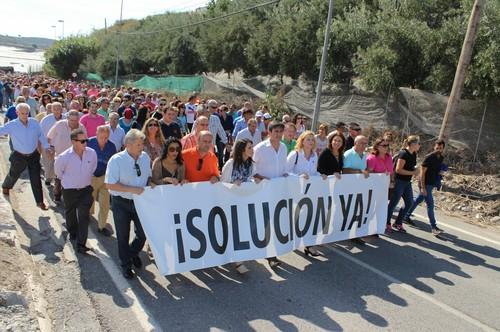 Manuel Cortés solicitará a la Junta la previsión de inversión y ejecución de las obras de encauzamiento del río Adra