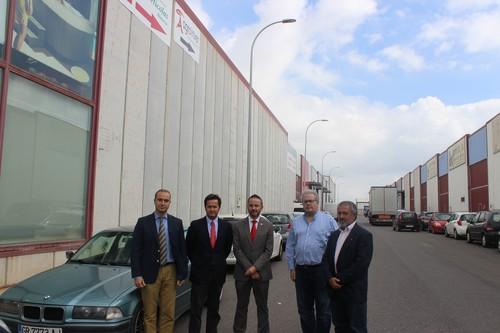 El delegado de Innovación se compromete a colaborar para que El Ejido renueve  todo su alumbrado público