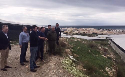 Góngora plantea con los técnicos ‘a pie de calle’ la agilización del Plan Integral de Actuación para la paliar el problema de inundabilidad que sufren zonas del municipio