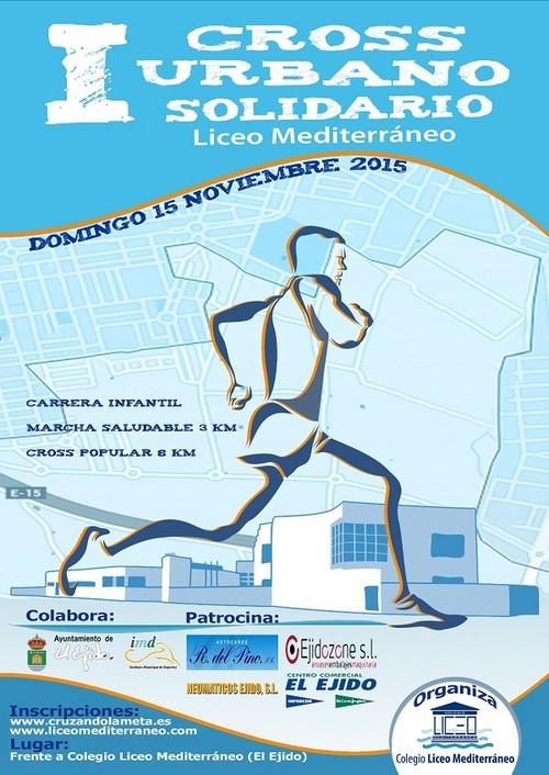 Nace el I Cross Urbano Liceo Mediterráneo con fines solidarios