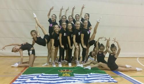 El conjunto absoluto del Rítmica El Ejido logra la séptima plaza en el EUSKALGYM