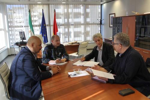 El PSOE de El Ejido mantiene una reunión con el Delegado de Medio Ambiente