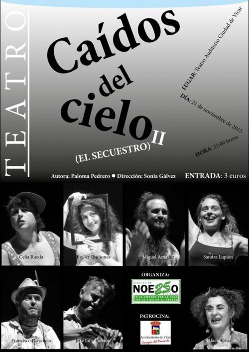 El teatro, protagonista de la programación cultural como antesala a la Semana de la Música en Vícar
