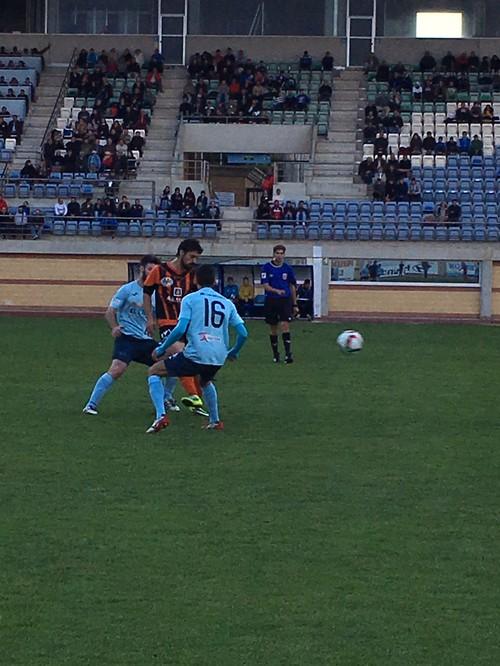 Samu Corral da los tres puntos al CD El Ejido en el último suspiro del partido