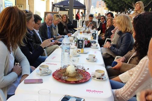 El PP de Roquetas inicia en Aguadulce una campaña que le llevará a todos los núcleos del municipio