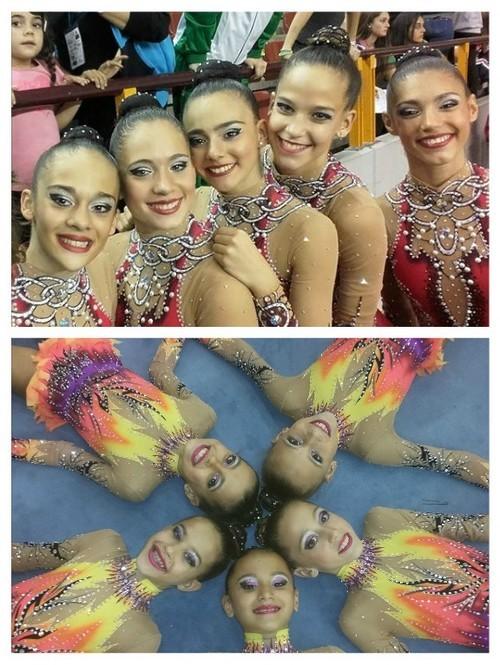 Las gimnastas ejidenses se hacen hueco entre las mejores de España