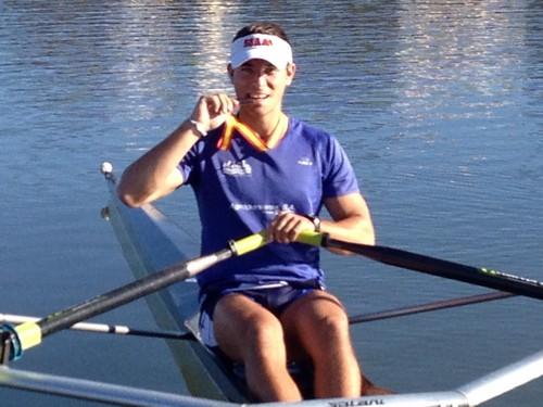 Marcelo García logra una plata, un bronce y dos cuartos puestos en Sevilla