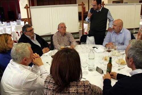 Los socialistas del Poniente celebran un encuentro con Antonio Hernando