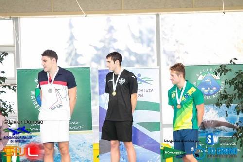 Miguel Ángel Vargas logra la medalla de oro en el I Campeonato de Natación de Velocidad de Andalucía