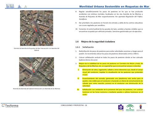 Roquetas tiene desde el 2007 aprobado un plan para reducir los atropellos, según IU