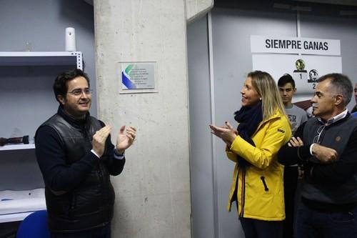 El Club de Atletismo 'Murgiverde' ya tiene nueva sede en los bajos del Estadio Municipal de Santo Domingo