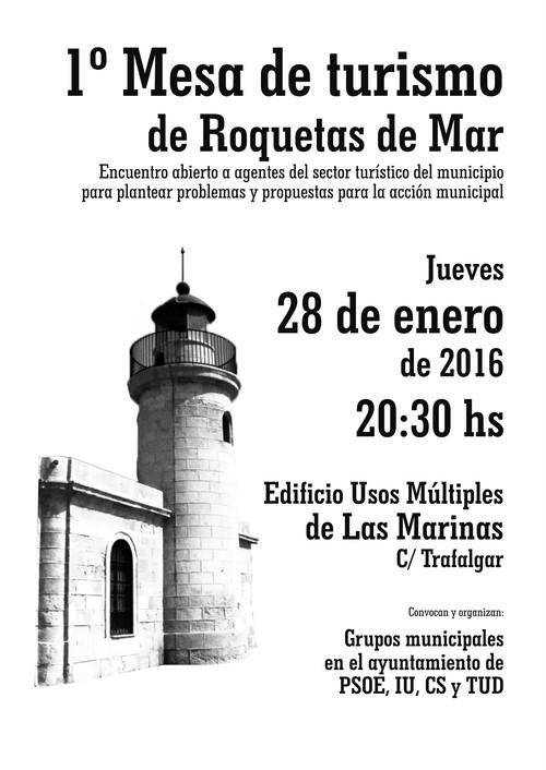 La oposición roquetera invita a todo el sector a la Mesa de Turismo que se celebrará este jueves en Las Marinas