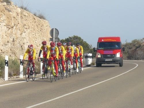 Club Ciclista Ciudad de El Ejido continúa su preparación para el inicio de temporada