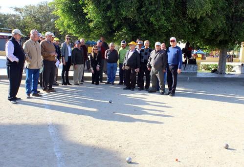 Arranca la V Liga Municipal de Petanca para Mayores con la intención de promover el envejecimiento activo