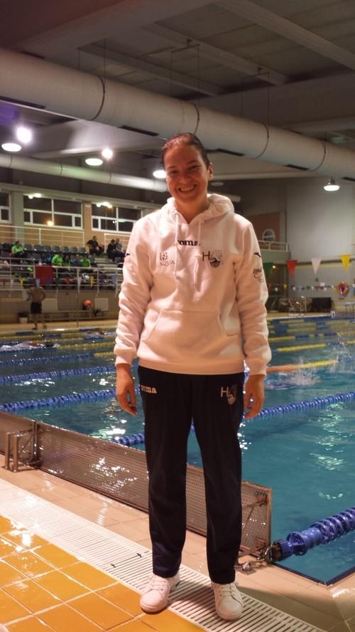 Maura García, tercer puesto en la especialidad de 1500 libres, en la 3ª Jornada del Circuito andaluz Master