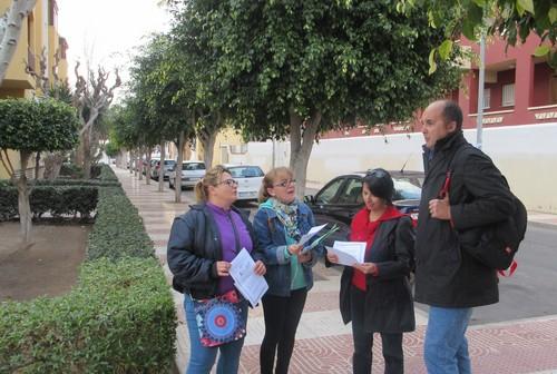 IU se moviliza para acabar con los cortes de agua en Aguadulce Norte