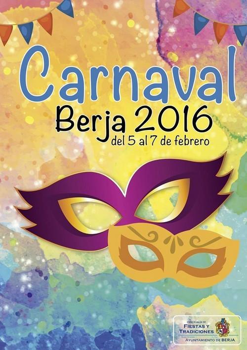 El desfile infantil abrirá este viernes el Carnaval de Berja 2016