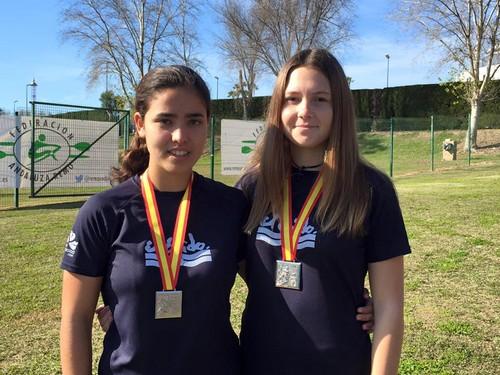 María Villegas y Raquel Alcalde, subcampeonas de España de Fondo de 6.000 metros