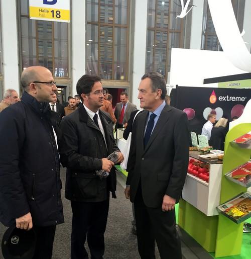 La excelencia de las frutas y hortalizas ejidenses se dan a conocer en Fruit Logística a través de la marca ‘El Ejido Gourmet Quality’