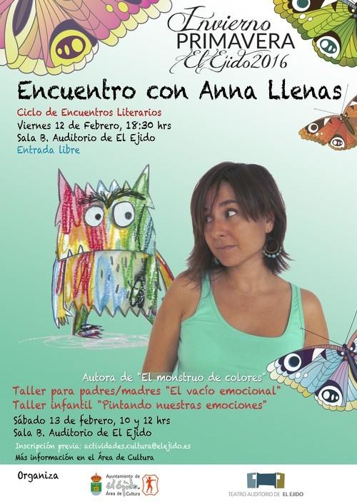 Anna Llenas dirigirá este sábado en el Auditorio varios talleres familiares e infantiles para expresar emociones a través de las ilustraciones