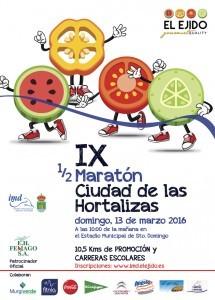 La IX Media Maratón ‘Ciudad de las Hortalizas’ incorpora este año un Concurso de Animación