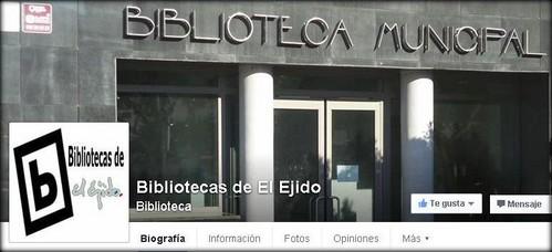 Las 'Bibliotecas de El Ejido' se suman a las redes sociales con una página en Facebook