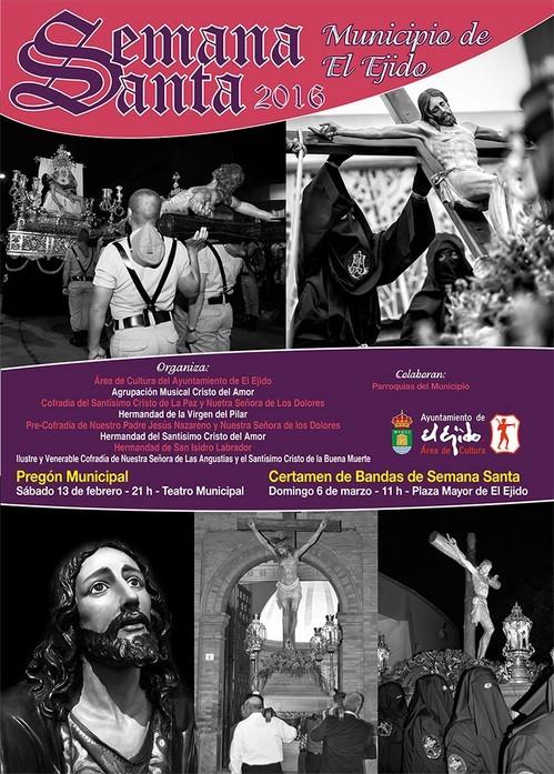 Arrancan este sábado los actos de celebración de la Semana Santa con la lectura del 'IV Pregón Municipal' en el Teatro