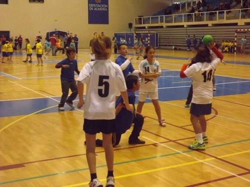 El Ejido, Carboneras y Almería reciben los Encuentros Educativos de Promoción de Balonmano a 5 de  Diputación