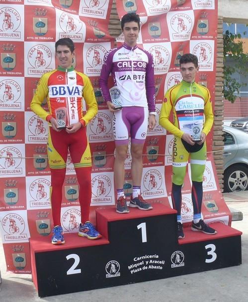 Emilio Rodríguez, del CC Ciudad de El Ejido, logra el primer pódium de la temprada en Trebujena