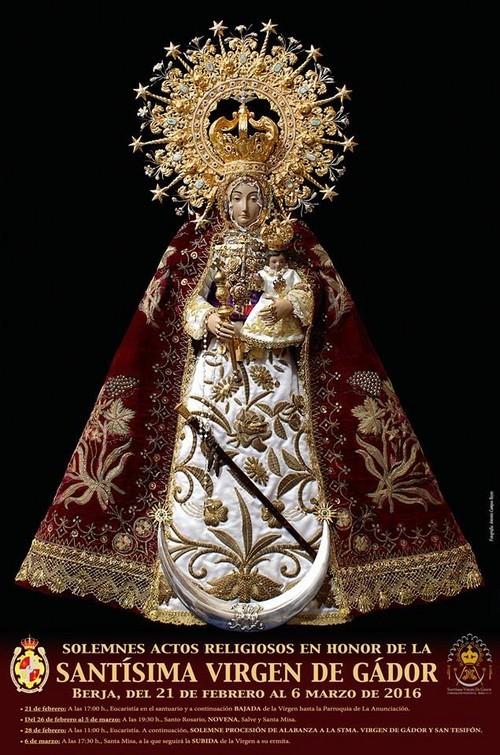 La Virgen de Gádor realizará este domingo su Bajada cuaresmal