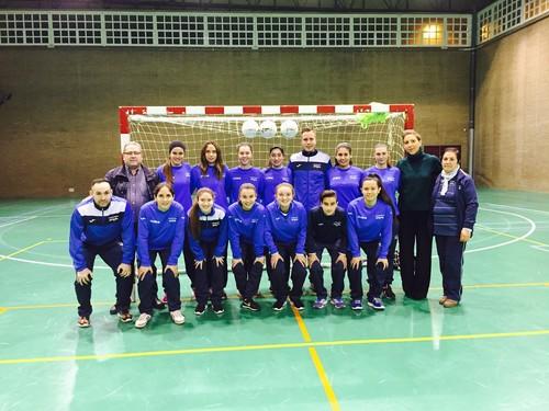 La concejala de Deportes felicita al equipo de Fútbol Sala Femenino por su reciente y merecido ascenso