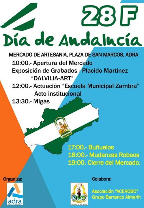 Adra organiza una jornada de actividades con motivo del ‘Día de Andalucía’
