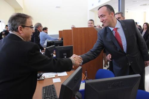El secretario de Estado de Seguridad inaugura la Oficina de Documentación y Extranjería de Roquetas