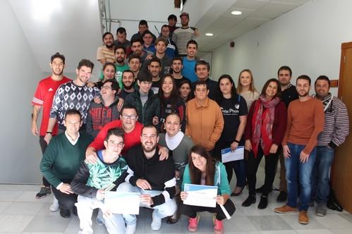 El alcalde de Adra destaca la colaboración de los alumnos del TAFAD en el programa ‘Jóvenes Capacitados’