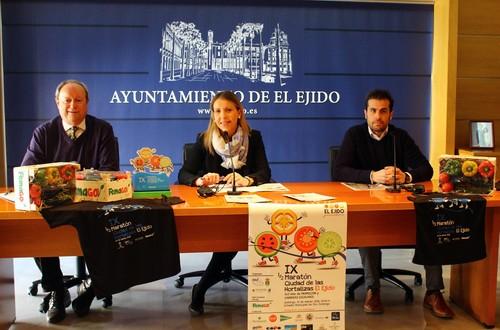 La IX Maratón Ciudad de las Hortalizas de Ejido se presenta con un nuevo recorrido “más urbano, atractivo y motivador” que mantiene “su dureza y nivel”