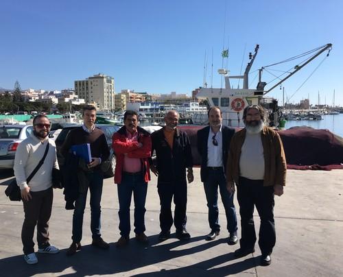 El delegado de Agricultura, Pesca y Desarrollo Rural se reúne con representantes del sector pesquero abderitano