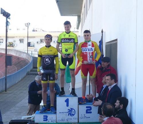 El Club Ciclista Ciudad de El Ejido repite podio en el Trofeo Federación de Ciclismo
