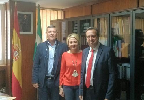 El Área de Movilidad del Ayuntamiento de Roquetas se reúne con la Jefatura Provincial de Tráfico