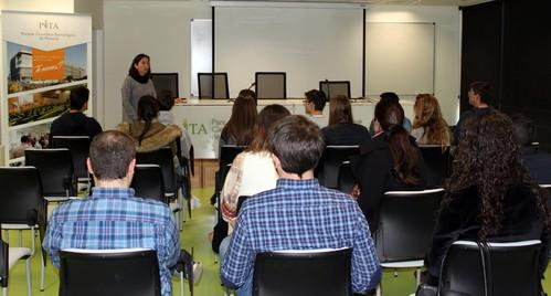 Alumnos del SEK Alborán de El Ejido participan en el programa 'Desayuno con empresarios' del PITA