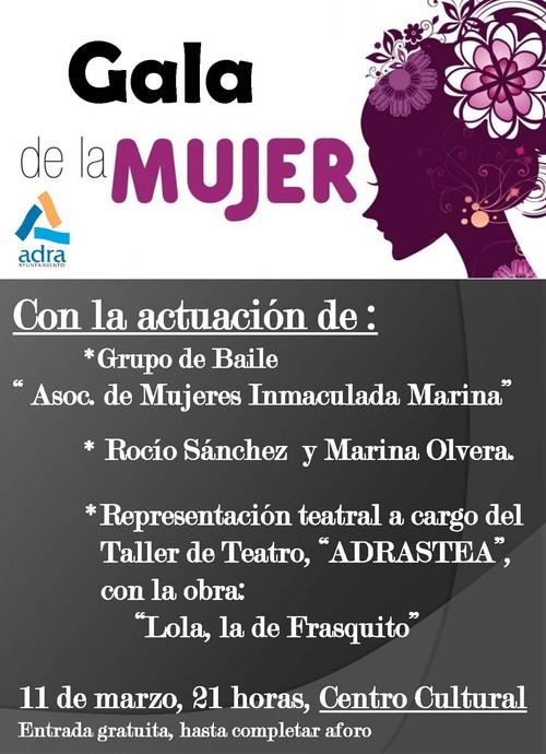 Música, baile y teatro para rendir homenaje a las mujeres abderitanas