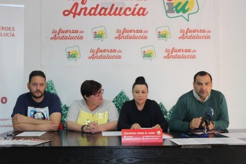 IU de El Ejido reclama la constitución de la Mesa Municipal por el agua, aprobada hace medio año