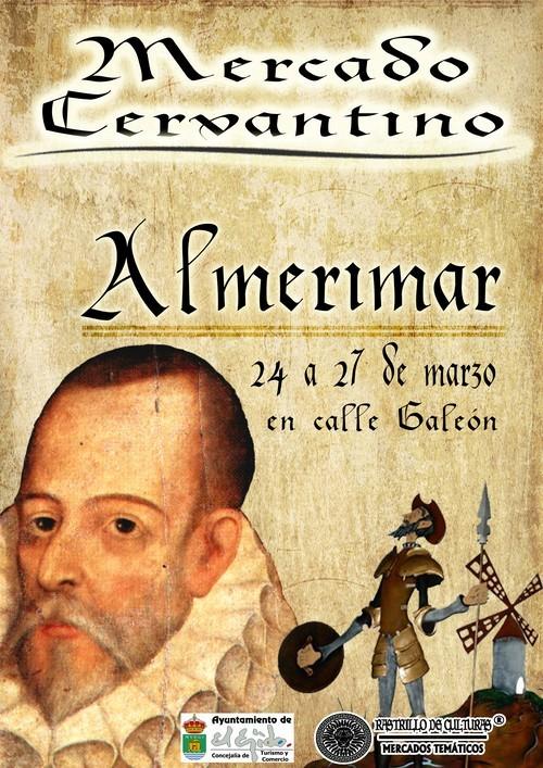 Almerimar conmemora el 4º centenario de la muerte de Cervantes con un mercado artesano