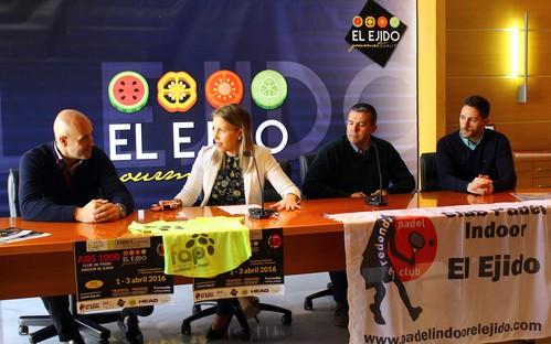 El Ejido reunirá del 1 al 3 de abril a los mejores jugadores de pádel de Andalucía en el I Torneo ABS 1000 El Ejido Gourmet Quality