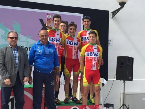 El Club Ciclista Ciudad de El Ejido, tercero en la Volta a Loulé en Portugal