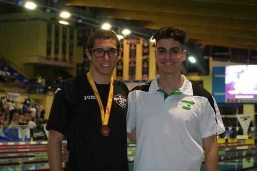 El ejidense Miguel Ángel Vargas, oro en 50 braza absoluto joven en el Campeonato de España de Natación Absoluto