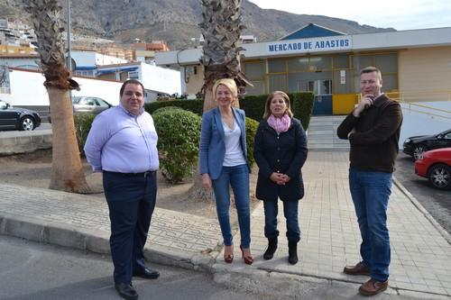 Cabrera anuncia la remodelación del Mercado de Abastos de Aguadulce