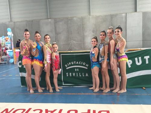 Las gimnastas ejidenses logran doce medallas en un fin de semana cargado de competiciones